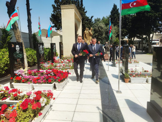 Vətən müharibəsi şəhidi Elsevər Əhədzadənin doğum günündə məzarı ziyarət edilib - 03.06.2025