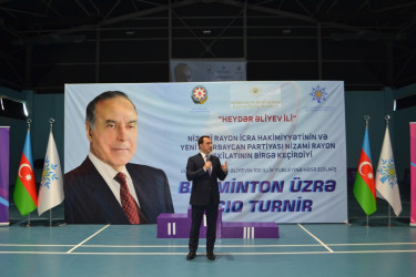 “Heydər Əliyev İli” çərçivəsində Badminton üzrə açıq turnir  - 10.04.2023