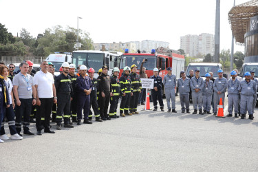Nizami rayonunda mülki müdafiə üzrə nümunəvi məşqlər keçirilib - 29.09.2026