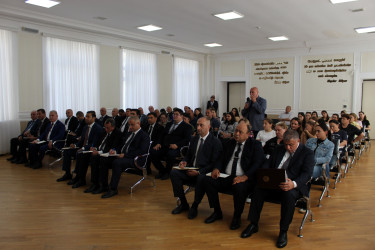 Nizami Rayon İcra Hakimiyyətinin başçısı Coşqun Cəbrayılov rayon sakinləri ilə növbəti səyyar qəbul keçirib - 09.09.2026
