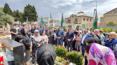 Vətən müharibəsi şəhidi Alı Həsənlinin doğum günündə xatirəsi anılıb - 22.06.2023