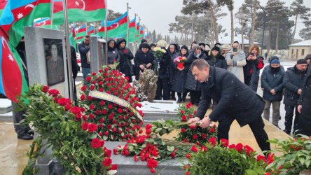 Vətən Müharibəsi Qəhrəmanı, baş leytenant Azad Arif oğlu Hümbətovun doğum günündə xatirəsi anılıb - 24.01.2024