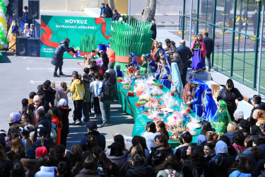 Abad məhəllədə Novruz bayramı qeyd edilib - 13.03.2025 - B.Nuriyev küçəsi, 46a