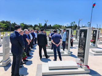 Vətən müharibəsi şəhidi Əsəd Əsədlinin doğum günündə məzarı ziyarət edilib - 17.06.2026