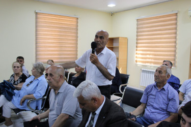 Nizami Rayon İcra Hakimiyyətinin başçısı Coşqun Cəbrayılov rayon sakinləri ilə növbəti səyyar qəbul keçirib - 22.07.2026