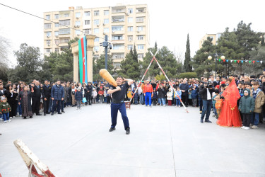 Novruz bayramı Nizami rayonunda təntənəli şəkildə qeyd olunub - 18.03.2024