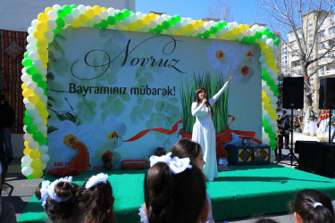 Abad məhəllədə Novruz bayramı qeyd edilib - 13.03.2025 - B.Nuriyev küçəsi, 46a