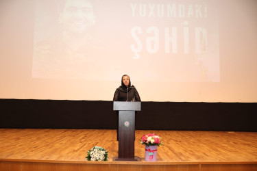 Vətən müharibəsi şəhidi Cavid Həsənova həsr olunmuş "Yuxumdakı Şəhid" sənədli filminin təqdimatı  - 19.10.2023