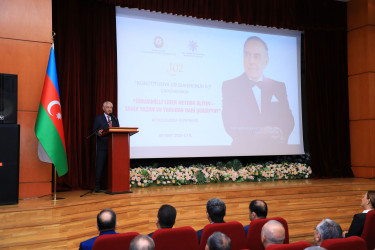“Ümummilli Lider Heydər Əliyev – tarix yazan və yaradan Dahi Şəxsiyyət” mövzusunda konfrans - 07.05.2025
