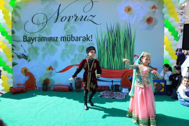 Abad məhəllədə Novruz bayramı qeyd edilib - 13.03.2025 - B.Nuriyev küçəsi, 46a