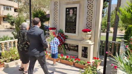 Vətən müharibəsi şəhidi mayor İlkin Rzayevin doğum günündə xatirəsi anılıb - 28.07.2023