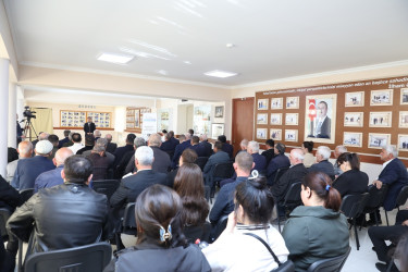 Nizami rayonunda sakinlərlə növbəti səyyar görüşlər keçirilib - aprel 2024