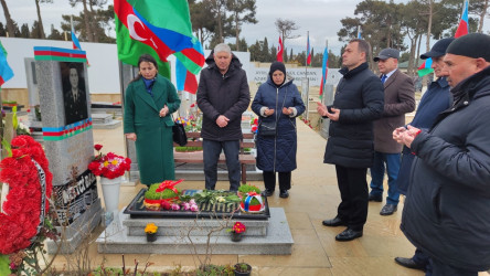 Novruz bayramı ərəfəsində şəhidlərin məzarları ziyarət edilib - 20.03.2024