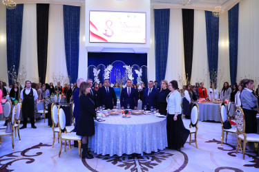 8 Mart - Beynəlxalq Qadınlar Günü münasibətilə tədbir - 07.03.2025