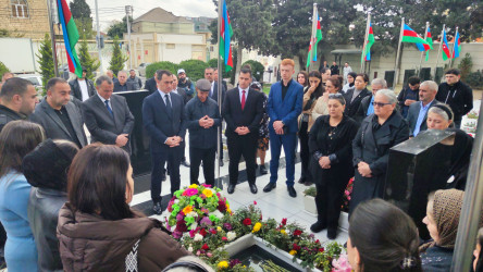 Vətən müharibəsi şəhidi Oktay Baxşəli oğlu Ağabəyovun xatirəsi anılıb - 03.11.2025