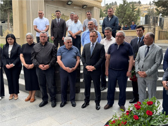 Vətən müharibəsi şəhidi Elçin Həsənlinin doğum günündə məzarı ziyarət edilib - 16.06.2025