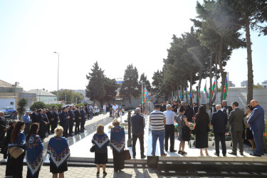 27 sentyabr Anım Günündə Keşlə Şəhidlər Xiyabanında və II Fəxri Xiyabanda şəhidlərin məzarlarının ziyarəti - 27.09.2023