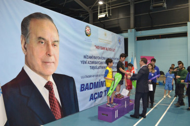 “Heydər Əliyev İli” çərçivəsində Badminton üzrə açıq turnir  - 10.04.2023