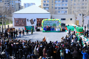 Abad məhəllədə Novruz bayramı qeyd edilib - 13.03.2025 - B.Nuriyev küçəsi, 46a