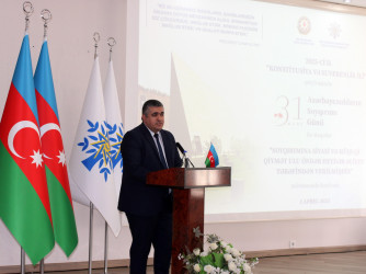 31 mart – Azərbaycanlıların Soyqırımı Günü ilə əlaqədar tədbir  - 01.04.2025