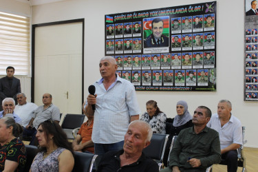 Nizami rayonunda növbəti səyyar qəbul keçirilib - 25.08.2026