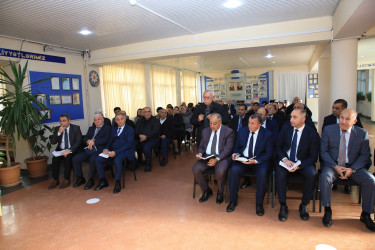 Nizami Rayon İcra Hakimiyyətinin başçısı noyabr ayında növbəti səyyar qəbullar keçirib