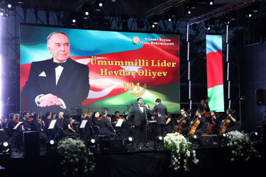 Ulu Öndər Heydər Əliyevin anadan olmasının 101-ci ildönümü münasibətilə klassik musiqi konserti  - 08.05.2024