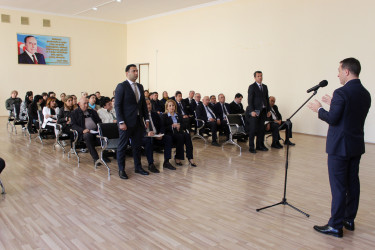 Nizami Rayon İcra Hakimiyyətinin başçısı Coşqun Cəbrayılovun sakinlərlə növbəti səyyar qəbulu keçirilib - 03.04.2026