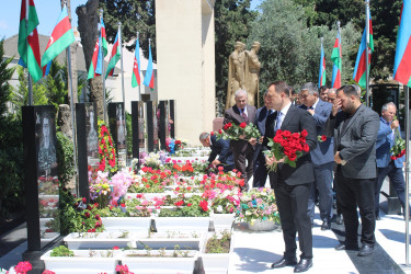 Nizami rayonunda Silahlı Qüvvələr Günü ilə əlaqədar şəhidlərin əziz xatirəsi ehtiramla yad edilib - 26.06.2025