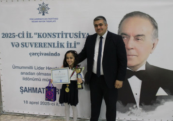“Konstitusiya və Suverenlik İli” çərçivəsində şahmat turniri  - 18.04.2025