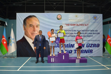 “Heydər Əliyev İli” çərçivəsində Badminton üzrə açıq turnir  - 10.04.2023