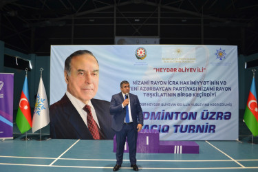 “Heydər Əliyev İli” çərçivəsində Badminton üzrə açıq turnir  - 10.04.2023