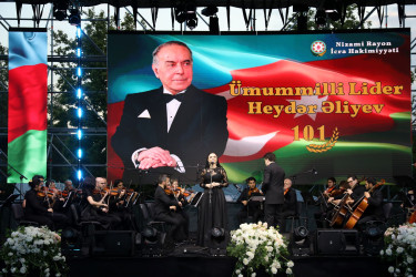 Ulu Öndər Heydər Əliyevin anadan olmasının 101-ci ildönümü münasibətilə klassik musiqi konserti  - 08.05.2024