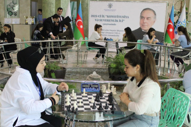 “Konstitusiya və Suverenlik İli” çərçivəsində şahmat turniri  - 18.04.2025