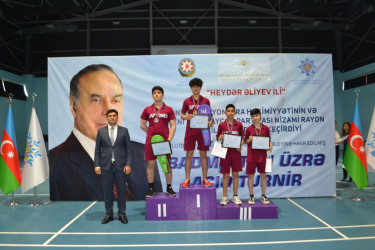 “Heydər Əliyev İli” çərçivəsində Badminton üzrə açıq turnir  - 10.04.2023