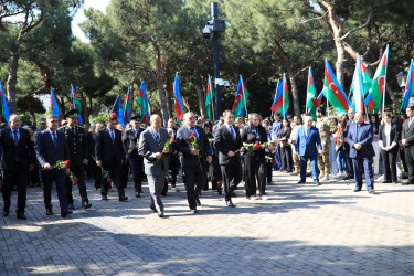 Nizami rayonunda 27 sentyabr Anım Günü münasibətilə tədbir - 27.09.2023