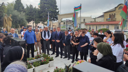 Vətən müharibəsi şəhidi Məmmədov Murad Elşən oğlunun məzarının ziyarəti və ailəsi ilə görüş - 25.09.2023