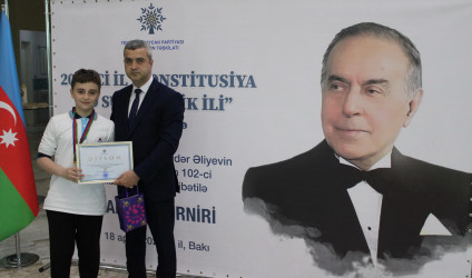 “Konstitusiya və Suverenlik İli” çərçivəsində şahmat turniri  - 18.04.2025
