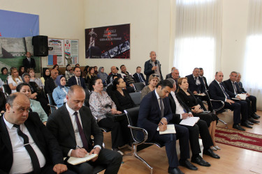 Nizami Rayon İcra Hakimiyyətinin başçısı Coşqun Cəbrayılov rayon sakinləri ilə növbəti səyyar qəbul keçirib - 03.06.2026