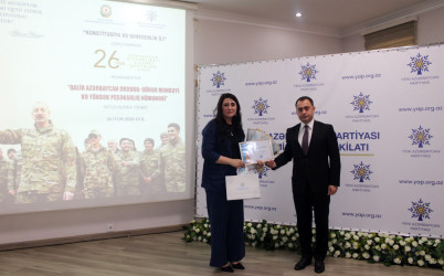 Nizami rayonunda 26 İyun – Azərbaycan Respublikası Silahlı Qüvvələri Günü qeyd edilib - 24.06.2025