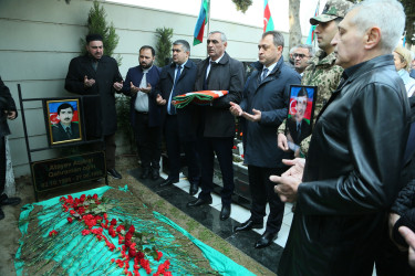 Birinci Qarabağ müharibəsi şəhidi Atakişi Qəhrəman oğlu Atayev Keşlə Şəhidlər Xiyabanında dəfn olunub - 19.03.2025