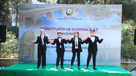 “Konstitusiya və Suverenlik İli” çərçivəsində rəsm müsabiqəsi  - 07.05.2025