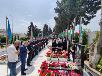 Vətən müharibəsi şəhidi Rəfael İbrahimovun doğum günündə xatirəsi anılıb - 28.05.2025
