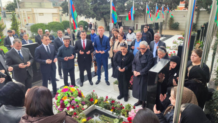 Vətən müharibəsi şəhidi Oktay Baxşəli oğlu Ağabəyovun xatirəsi anılıb - 03.11.2025