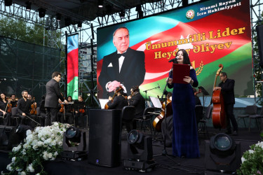 Ulu Öndər Heydər Əliyevin anadan olmasının 101-ci ildönümü münasibətilə klassik musiqi konserti  - 08.05.2024