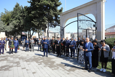 27 sentyabr Anım Günündə Keşlə Şəhidlər Xiyabanında və II Fəxri Xiyabanda şəhidlərin məzarlarının ziyarəti - 27.09.2023