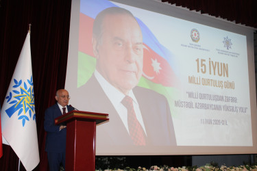 15 iyun – Milli Qurtuluş Günü münasibətilə “Milli Qurtuluşdan Zəfərə: müstəqil Azərbaycanın yüksəliş yolu” mövzusunda tədbir - 11.06.2026