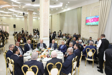 Nizami rayonunda iftar süfrəsi açılıb - 13.03.2026