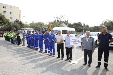 Nizami rayonunda mülki müdafiə üzrə nümunəvi məşqlər keçirilib - 29.09.2026