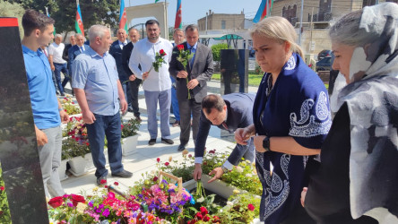 Vətən müharibəsi şəhidi Elsevər Əhədzadənin doğum günündə xatirəsi anılıb - 03.06.2023